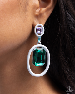 Paparazzi Jewelry Earrings Dipped in Dazzle