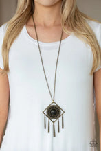 Load image into Gallery viewer, Paparazzi Jewelry Necklace Sandstone Solstice - Brass