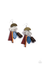 Load image into Gallery viewer, Paparazzi Jewelry Earrings Textured Talisman