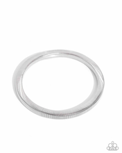 Load image into Gallery viewer, Paparazzi Jewelry Bracelet Stubborn Simplicity - Silver