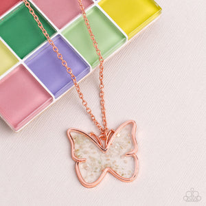 Paparazzi Jewelry Necklace Gives Me Butterflies