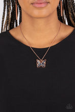 Load image into Gallery viewer, Paparazzi Jewelry Necklace Gives Me Butterflies