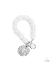 Load image into Gallery viewer, Paparazzi Jewelry Bracelet Coastal Cadenza - White