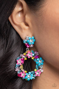 Paparazzi Jewelry Earrings Wreathed in Wildflowers