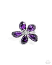 Load image into Gallery viewer, Paparazzi Jewelry Ring Daily Drama - Purple