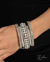 Load image into Gallery viewer, Paparazzi Jewelry Zi Bracelet Dynamic Debut - White