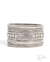 Load image into Gallery viewer, Paparazzi Jewelry Zi Bracelet Dynamic Debut - White