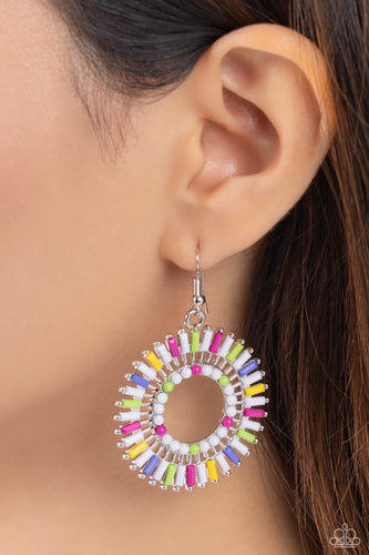 Paparazzi Jewelry Earrings Ferris Wheel Finale