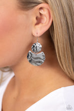 Load image into Gallery viewer, Paparazzi Jewelry Earrings Monochromatic Charisma - Silver