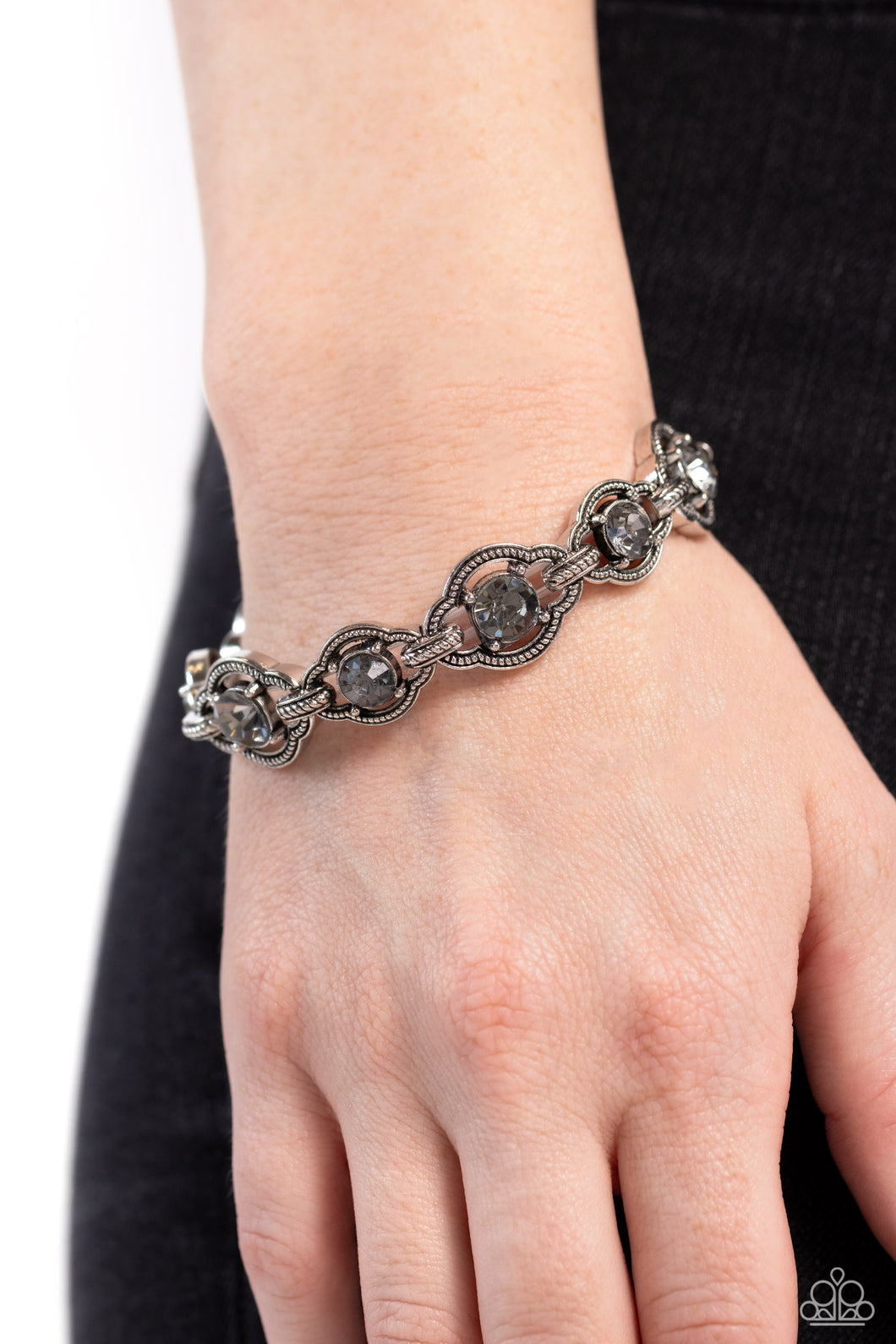 Paparazzi Jewelry Bracelet ROPE For The Best - Silver