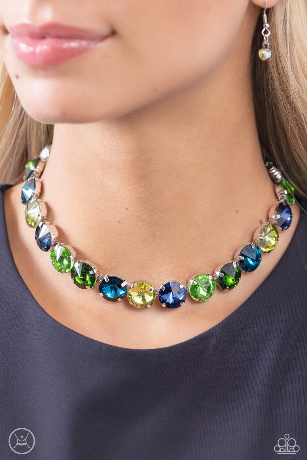 Paparazzi Jewelry Necklace Alluring A-Lister - Green