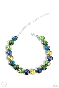 Paparazzi Jewelry Necklace Alluring A-Lister - Green