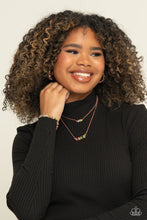 Load image into Gallery viewer, Paparazzi Jewelry Necklace/Set Easygoing Emeralds - Copper