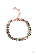 Load image into Gallery viewer, Paparazzi Jewelry Necklace/Set Easygoing Emeralds - Copper