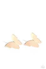 Load image into Gallery viewer, Paparazzi Earrings Butterfly Beholder - Gold