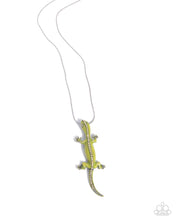 Load image into Gallery viewer, Paparazzi Jewelry Necklace Salamander Statement - Green