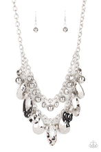 Load image into Gallery viewer, Paparazzi Jewelry Necklace Extra Exhilarating - Silver