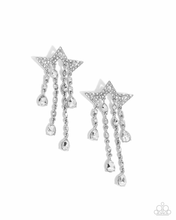 Load image into Gallery viewer, Paparazzi Jewelry Earrings Stellar Scale - White