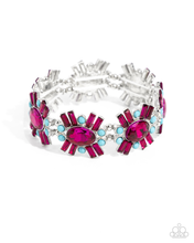 Load image into Gallery viewer, Paparazzi Jewelry Bracelet Bewildering Bling - Pink