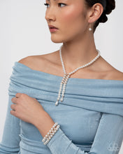 Load image into Gallery viewer, Paparazzi Jewelry Necklace Paid in Pearls