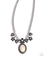 Load image into Gallery viewer, Paparazzi Jewelry Necklace Vintage Story - White