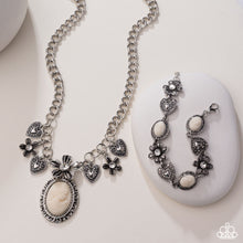 Load image into Gallery viewer, Paparazzi Jewelry Necklace Vintage Story - White