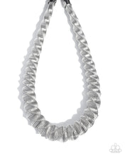 Load image into Gallery viewer, Paparazzi Jewelry Necklace Candescent Coils - Silver