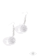 Load image into Gallery viewer, Paparazzi Jewelry Earrings Spellbound Shimmer - White