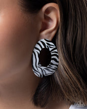 Load image into Gallery viewer, Paparazzi Jewelry Earrings Zebra Style