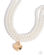 Load image into Gallery viewer, Paparazzi Jewelry Necklace Lustrous Look - Gold