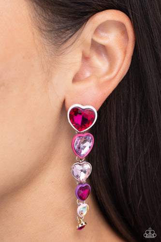 Paparazzi Jewelry Earrings Cascading Casanova