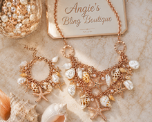 Load image into Gallery viewer, Paparazzi Jewelry Necklace/Bracelet Seashell Shanty &amp; Seashell Song - Copper