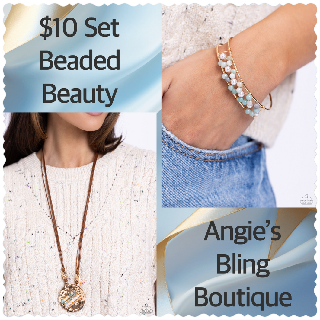 Paparazzi Jewelry Necklace/Bracelet Handcrafted Hallmark - Gold