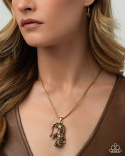 Load image into Gallery viewer, Paparazzi Jewelry Necklace Ferocious Feline - Gold