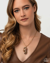 Load image into Gallery viewer, Paparazzi Jewelry Necklace Ferocious Feline - Gold