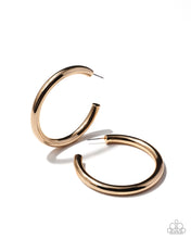 Load image into Gallery viewer, Paparazzi Jewelry Earrings Sinuous Sheen - Gold