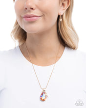 Load image into Gallery viewer, Paparazzi Jewelry Necklace Teardrop Transformation - Orange
