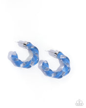 Load image into Gallery viewer, Paparazzi Jewelry Earrings Coiled Cameo - Blue