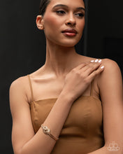 Load image into Gallery viewer, Paparazzi Jewelry Bracelet Woven Warrior - Gold