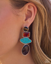 Load image into Gallery viewer, Paparazzi Jewelry Earrings Earthy Experiment - Multi
