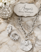 Load image into Gallery viewer, Paparazzi Jewelry Necklace   Elaborate Earning - White