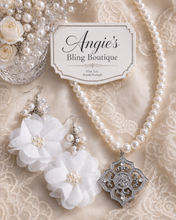 Load image into Gallery viewer, Paparazzi Jewelry Adorable Art Deco - White