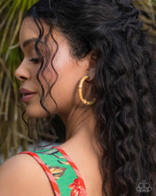 Load image into Gallery viewer, Paparazzi Jewelry Earrings Bamboo Bravado - Brown