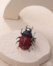 Load image into Gallery viewer, Paparazzi Jewelry Ring Beetle Bling - Red