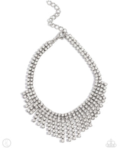 Paparazzi Jewelry Life of the Party Daring Decadence - White