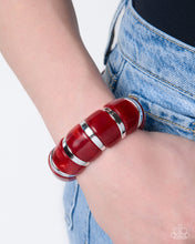 Load image into Gallery viewer, Paparazzi Jewelry Necklace Sorry To Burst Your Bubble - Red