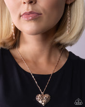 Load image into Gallery viewer, Paparazzi Jewelry Necklace Vintage Flair - Rose Gold