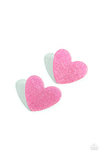 Load image into Gallery viewer, Paparazzi Jewelry Earrings Sparkly Sweethearts - Pink