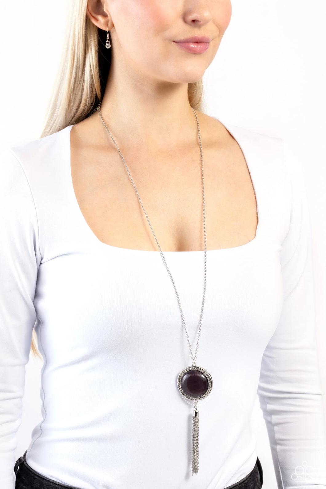 Paparazzi Jewelry Necklace Tallahassee Tassel - Purple