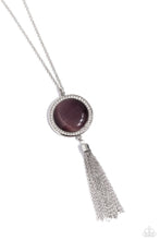 Load image into Gallery viewer, Paparazzi Jewelry Necklace Tallahassee Tassel - Purple